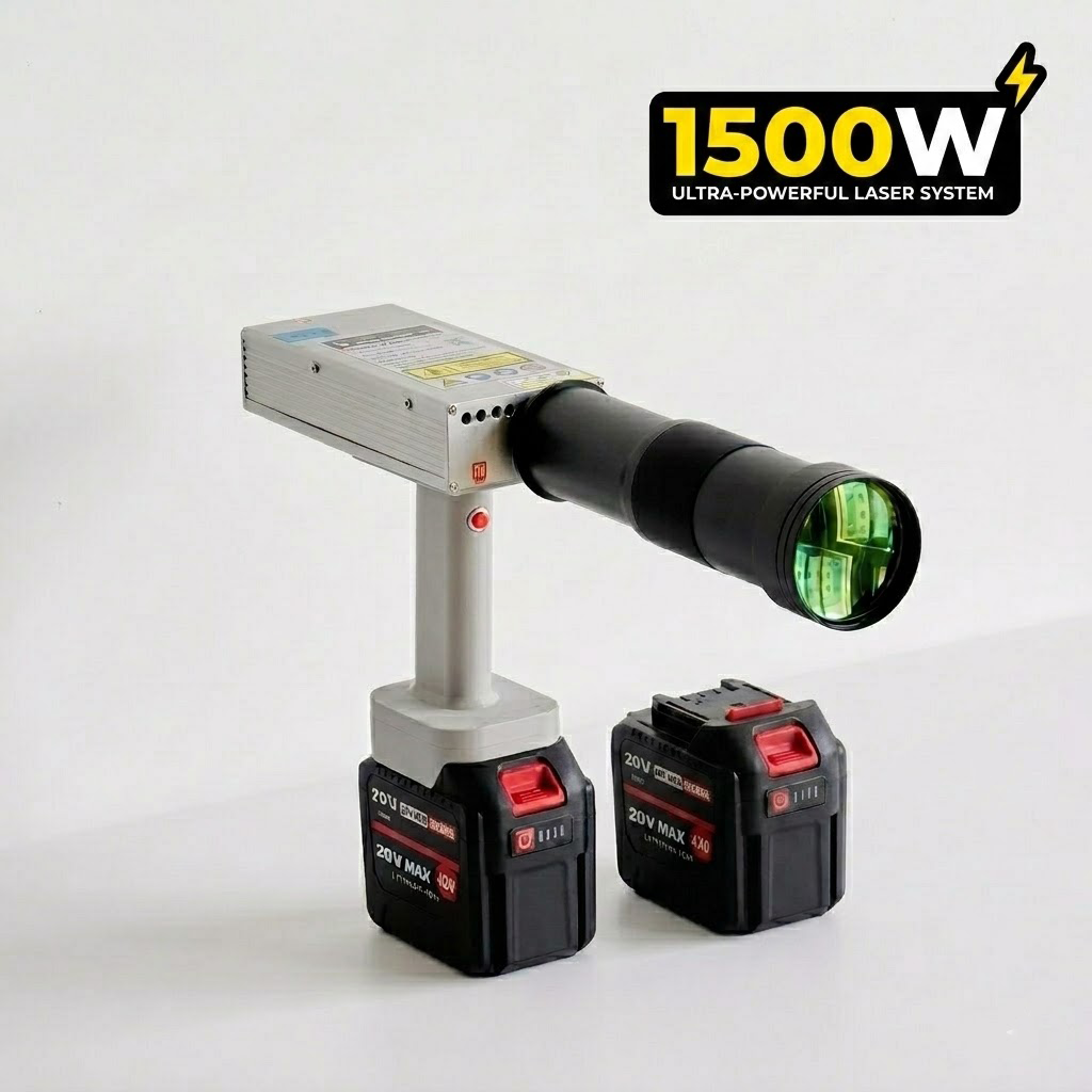 Kit Pro-Standard: Potenza 1500W con 2 Batterie Incluse
